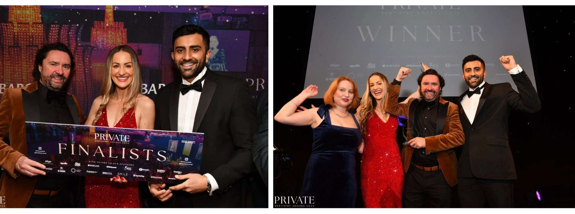 Fusion Dentistry Team at Private Dentistry Awards 2025